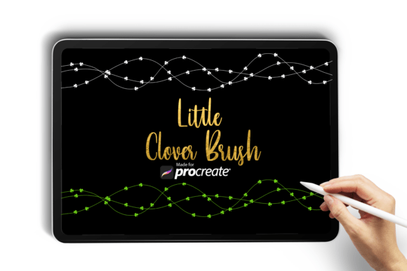 Clover Brush for Procreate St. Patrick: A Practical Tool for Whimsical Design