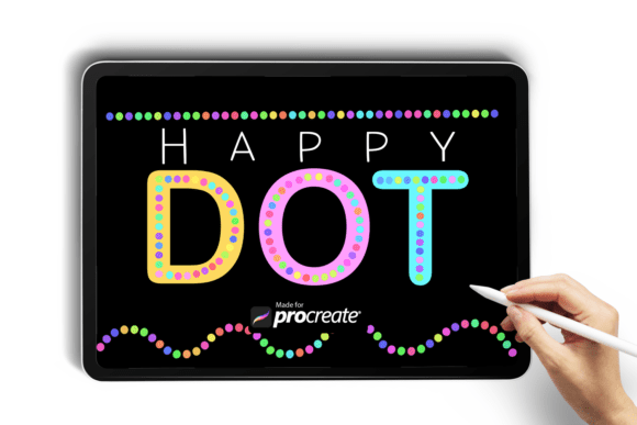 Color Dot Line Procreate Brush: A Playful Touch for Digital Artists